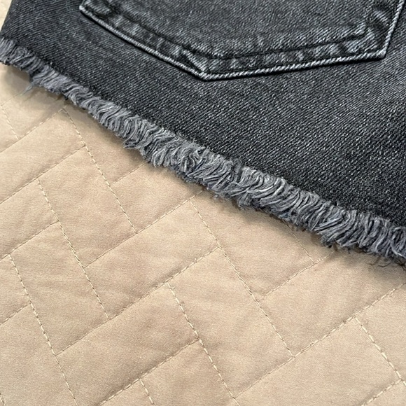 H&M Dark Gray Low Waist Denim Shorts/NWT/10 - Picture 9 of 10